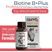 Munich Vet Biotine +Plus Kedi Sağlığı Damlası 100 ml Kediler Için Tüy Sağlığı Damlası