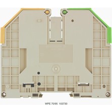 weidmüller Weıdmuller 1037300000 Pe Terminali Vidalı Bağlantı 95 Mm² 11400 A (95 Mm²) Yeşil/sarı