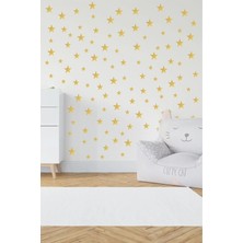 Kt Grup Çocuk Odası Sticker, Yıldız Stiker, Dekoratif Etiket, Bebek Odası Için Sticker