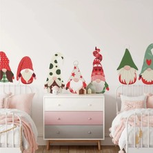 Kt Grup Christmas Santa Claus Dekoratif Sticker Seti