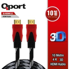 Qport Q-HDMI10 10M HDMI Kablo