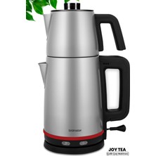 Goldmaster Joy Tea Inox 2200 Watt Paslanmaz Çelik Çay Makinesi ve Su Isıtıcısı