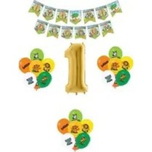 Çıtı Pıtı Store Safari Temalı Balon Set