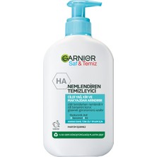 Garnier Saf & Temiz Nemlendiren Temizleyici + Nem Bombası Canlandırıcı Kağıt Yüz Maskesi Seti