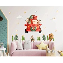 Kt Grup Merry Christmas Yılbaşı Temalı Dekoratif Sticker Seti