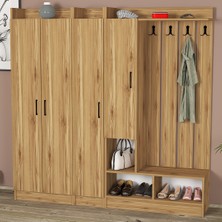 Kalender Dekor Lityum-1-2-3 Portmanto Vestiyer Ayakkabılık RS04