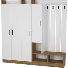 Kalender Dekor Lityum-1-2-3 Portmanto Vestiyer Ayakkabılık RS02