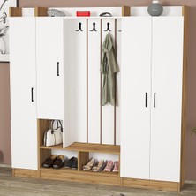 Kalender Dekor Lityum-1-2-3 Portmanto Vestiyer Ayakkabılık RS02