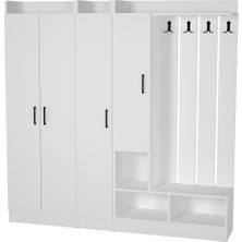 Kalender Dekor Lityum-1-2-3 Portmanto Vestiyer Ayakkabılık RS01