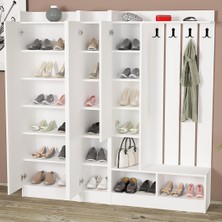 Kalender Dekor Lityum-1-2-3 Portmanto Vestiyer Ayakkabılık RS01