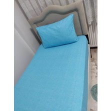 Mert Collection Çarşı Tek Kişilik Nevresim Takımı Lastikli Çarşaf