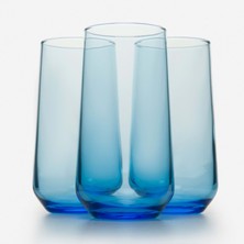 Paşabahçe 420015 Allegra Renkli 3 Lu Su Bardağı 470 Cc