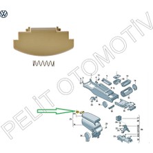 Pelit Otomotiv Beetle Kol Dayama Kapağı Açma Mandalı 3B0868445 Bej