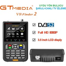 Ucuzcu Market Uydu Yön Bulucu Gtmedia V8 Finder 2 (Canlı Görüntü Izleme+Şarjlı+Taşıma Çantalı)