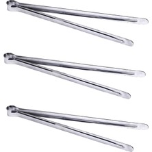 Uzun Köfte Maşası Mangal Maşası Izgara 37,50 Cm (Dar Uzun) 3 Adet