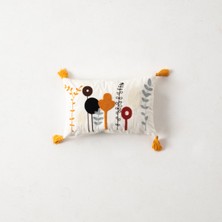 Bugi Home Collection Premium Punch Işlemeli Kırlent Kılıfı