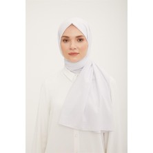 Armine Trend Beyaz Renk Pamuk Cazz Şal 1 - 22033