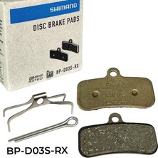 SHIMANO Disc Brake Pads D03S-RX Resin Deore Xt Saint Zee Br M8020/M820/M810/M640