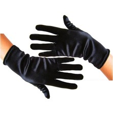 Eren Giyim Saten Likrali  Kırmızı Dans & Opera Eldiveni -(25 Cm)