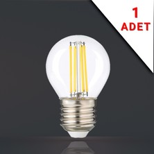 Apliqa LED Filamanlı E27 Rustik Ampul 6 Watt 3000K Gün Işığı G45