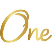 Kidspartim 1 Yaş One Banner Gold