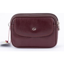 Shop GG 118 Model 1. Sınıf Hakiki Deri Fitilli Kemer Çantası El Çantası Bordo