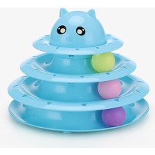 Gali's 3 Katlı Kedi Oyuncağı Kedi Başlıklı