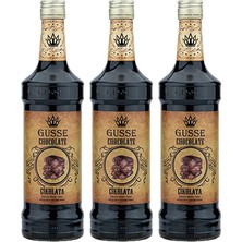 Gusse Çikolata (Chocolate) Aromalı Kokteyl Şurubu 3 Adet 70 cl