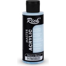 Rich Akrilik Boya Master 120 cc Bodrum Mavi 120-1178