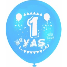 Balonevi Nedı Balon 1 Yas Karısık Baskılı 16 Lı
