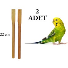 Atılım Ahşap Kuş Tüneği 22 cm 2 Adet