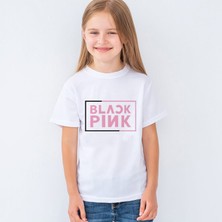Morinna Blackpink Baskılı Çocuk Tişört T-Shirt Mr-18