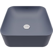 Creavit UL040 Tezgah Üstü 40 cm Basalt Mat Ultra Çanak Lavabo