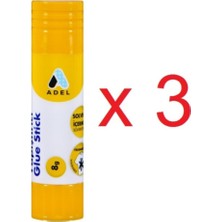 Adel Stick Yapıştırıcı 8gr 3'lü Avantajlı Paket