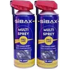 Sibax Sb 4000 Çok Amaçlı Multi Sprey 400 ml