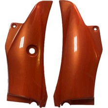Moto Express Modenas Kriss 1-2 Turuncu Sağ Sol Yan Kapak Sele Altı Ön Grenaj Cs Dp2