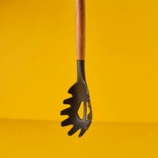 Bella Maison Golby Makarna Kepçesi Siyah 32 x 6 cm