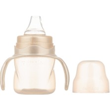 Mamajoo Kulplu Akıtmaz Eğitici Bardak Pearl 160 ml & Anti-Kolik Bardak Ucu