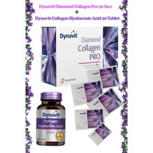 Dynavit Diamond Collagen Pro 30 Saşe + Dynavit Collagen Hyaluronic Acid 30 Tablet