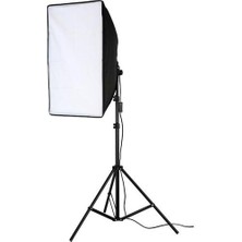 HLYPRO Video Softbox Sabit Işık Seti Sürekli Işık 50X70 LED Işık