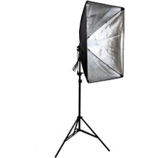 HLYPRO Video Softbox Sabit Işık Seti Sürekli Işık 50X70 LED Işık