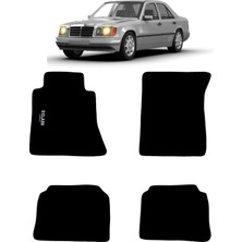 Rizline Mercedes E Serisi W124 1986-1994 Halı Paspas Siyah