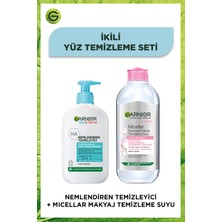 Garnier Saf & Temiz Nemlendiren Temizleyici + Micellar Kusursuz Makyaj Temizleme Suyu Seti