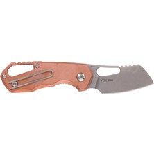 Mkm Isonzo M390 Cleaver Copper Çakı