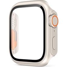MobaxAksesuar Apple Watch 7/8/9 41mm Watch Ultra Görünümlü Kasa Dönüştürücü Ekran Koruyucu 25