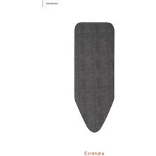 Brabantia Ütü Masası Örtüsü Kalın Sünger Ve Brabantia Keçe 124 x 45 cm