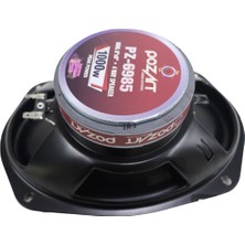 Pozart Audio Systems PZ6985 1000 Watt Oval Tweeterli 4 Yollu 2 Adet Oto Hoparlör