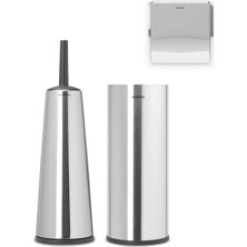 Brabantia Çelik Tuvalet Aksesuarı Seti 3 Parça Evrekala