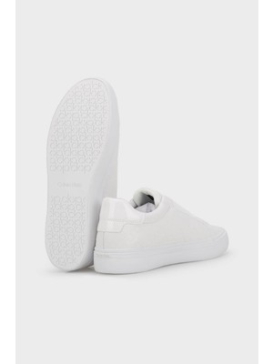 Calvin Klein Logolu Slip-On Sneaker Ayakkabı HW0HW015930LB Bayan Ayakkabı HW0HW01593 0lb