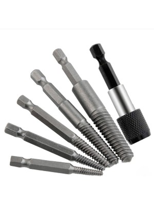 Rekotools Rekotools-Bits Saplı Hasarlı Vida Sökücü 6 Parça